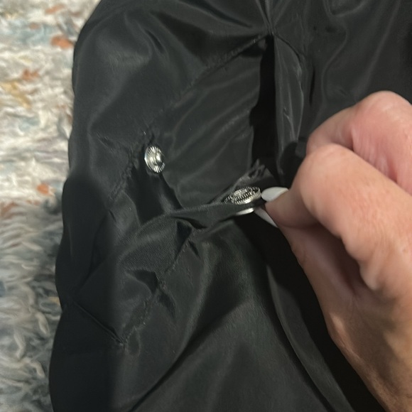 Black Bomber Jacket - Picture 2 of 4